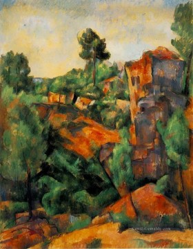 Bibemus Quarry 1898 Paul Cezanne Szenerie Ölgemälde